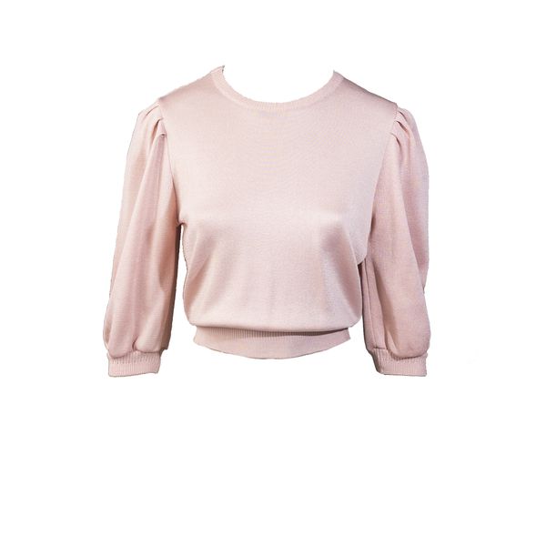 Blusa Pregas Whitney Bege Nude