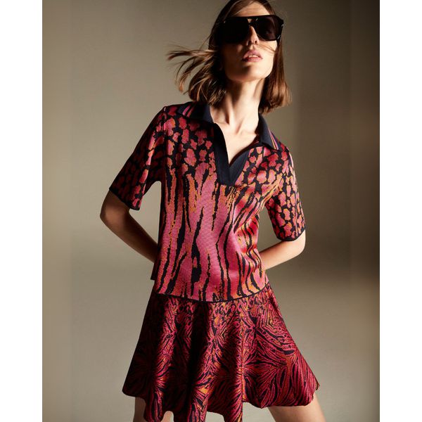 Saia Flora Jacquard