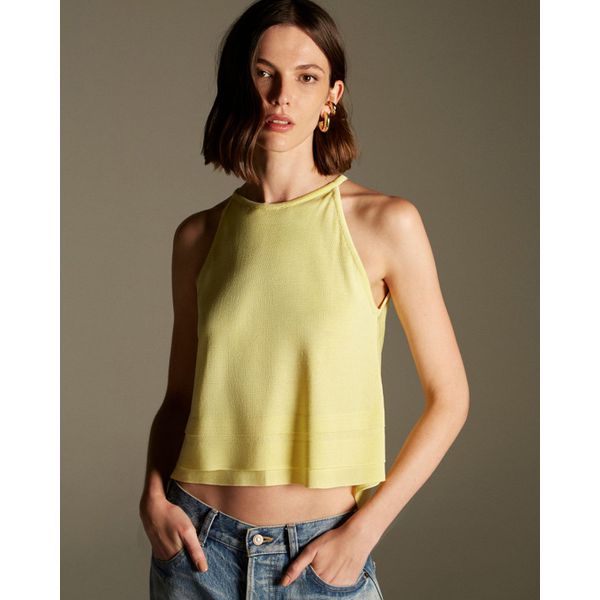 Blusa Peônia Verde Lima