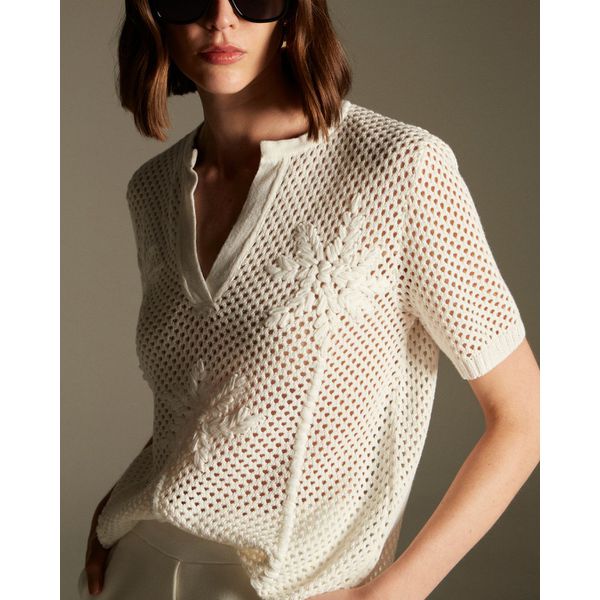 Blusa Coqueiros Branco Off White