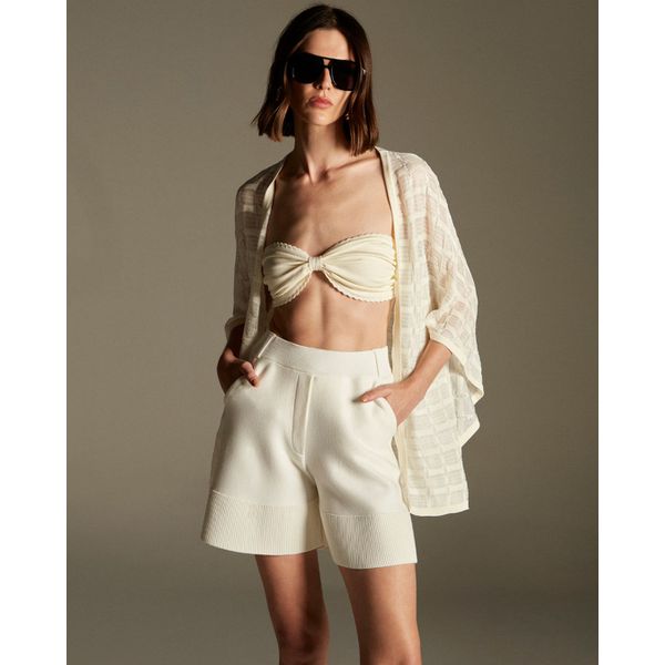 Short Azaléia Branco Off White