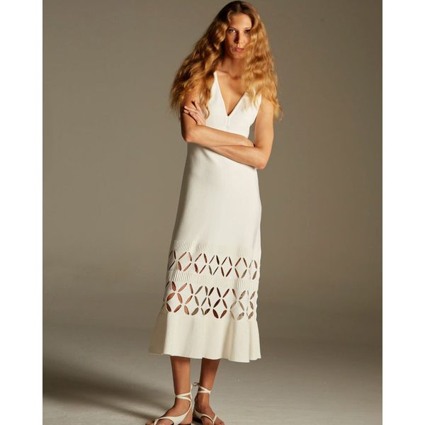 Vestido Azaléia Branco Off White