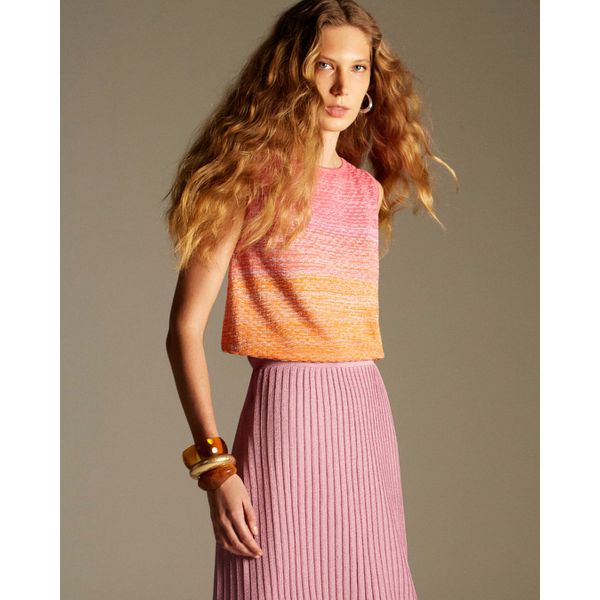 Blusa Por do sol Laranja 
