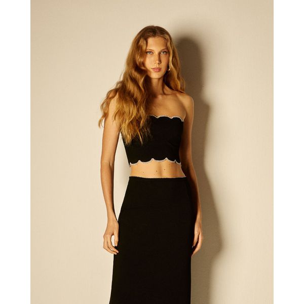 Top Faixa Melissa Preto