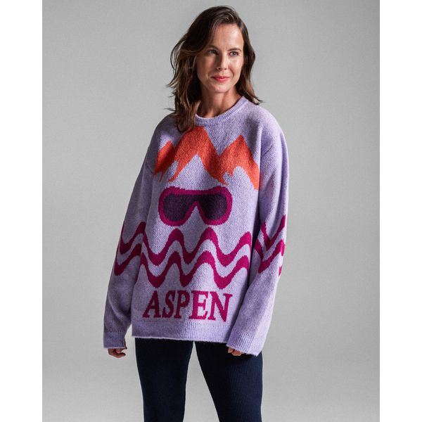 Pull Jacquard Aspen Lavanda