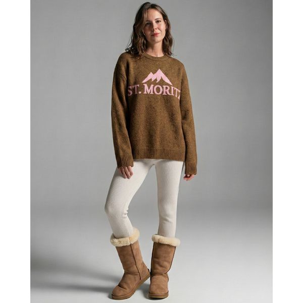 Blusa Pull St. Moritz Marrom Cognac
