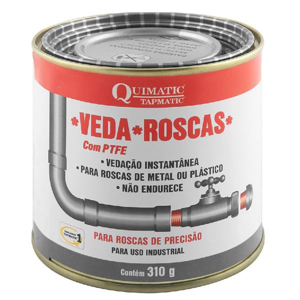 Veda Roscas Líquido Quimatic Tapmatic com Teflon PTFE 310G