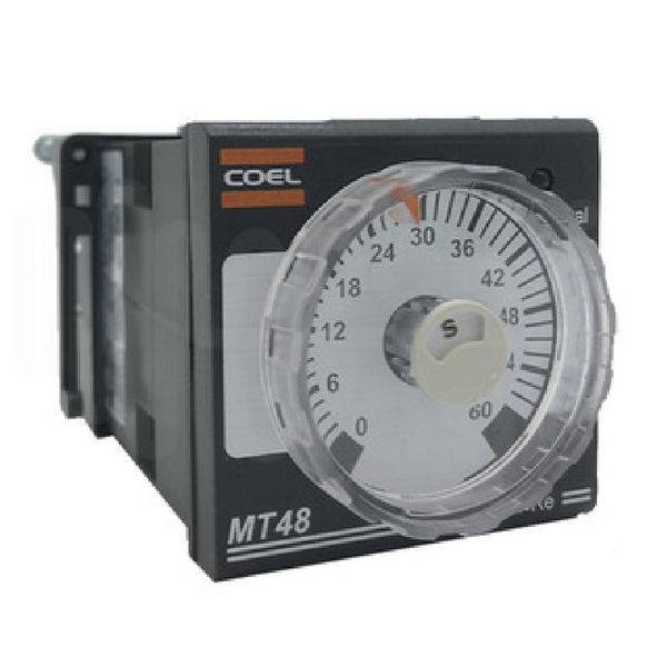 Rele temporizador 48x48mm 90/240VCA 60s MT48H-R-GN Coel