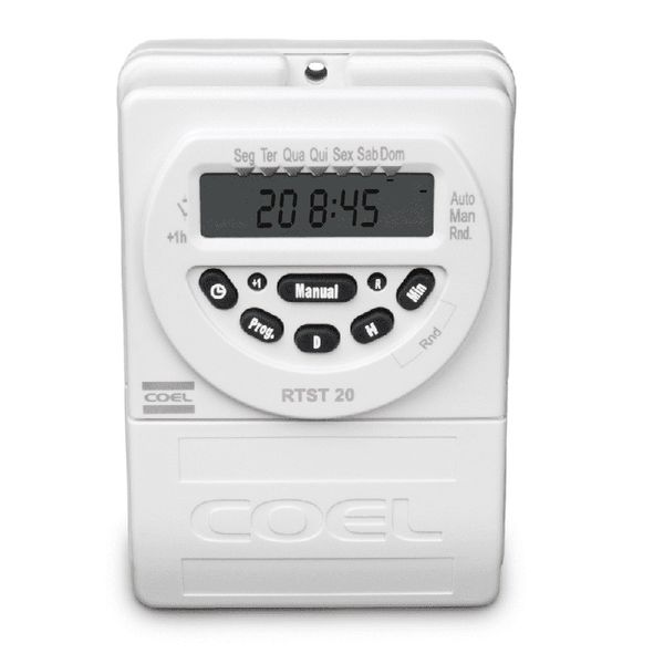 Timer Digital RTST-20HR-P 110/220VCA Coel 