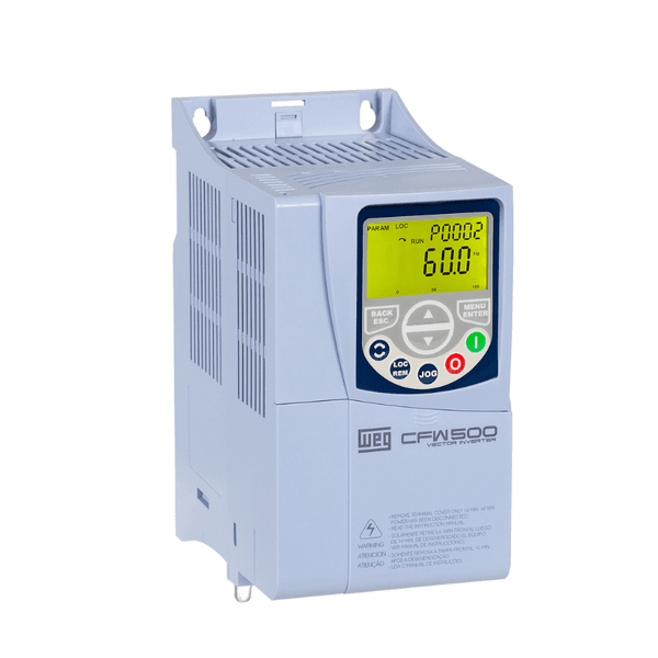 Inversor de Frequencia WEG 1,5CV 380/480V 2,6A 1,1KW CFW500B02P6T4DB20 