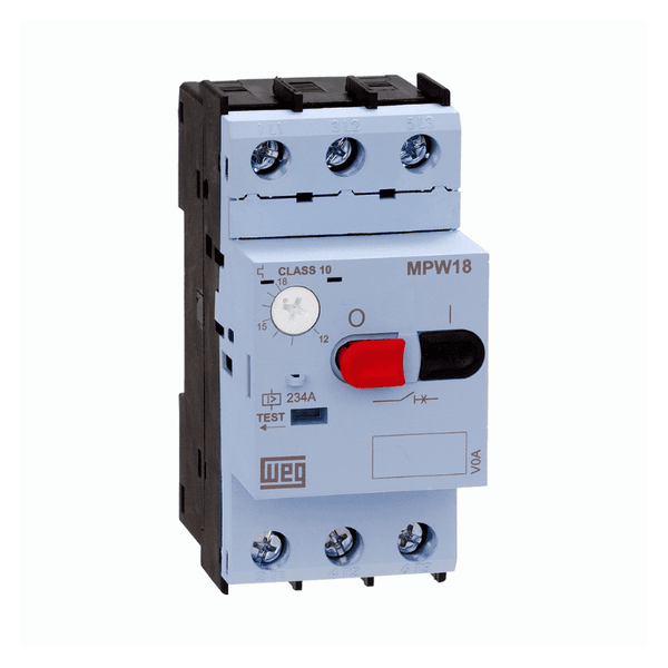 Disjuntor motor 1,0A 1,6A MPW18-3-D016 Weg