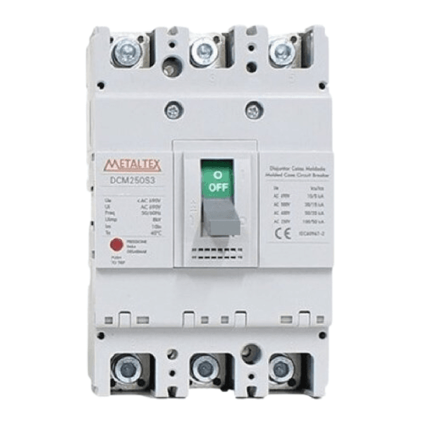 Disjuntor Caixa Moldada Tripolar 150A Metaltex