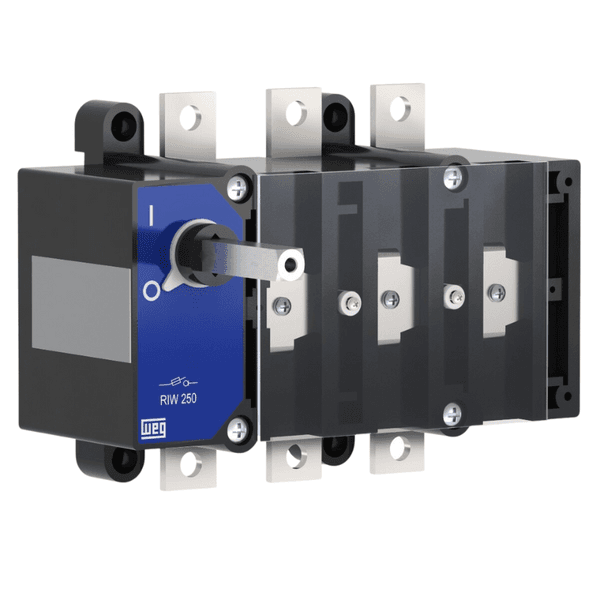 Chave Seccionadora Rotativa 250A 3P RIW250-3H com Manopla Weg