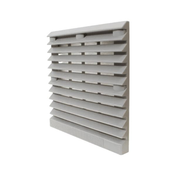 Veneziana com Filtro para Ventilador 120MM Metaltex