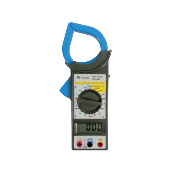 Alicate amperimetro digital 1000A ET3200 Minipa 