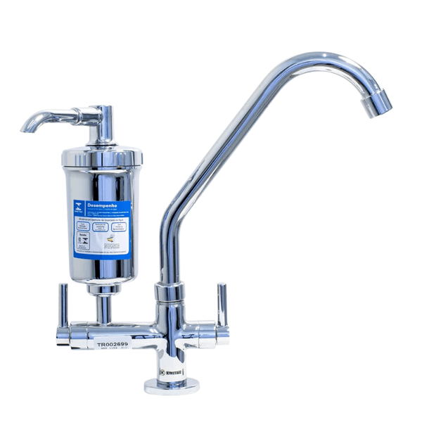 Torneira cozinha mesa com filtro alfa 1159 C01 Kimetais