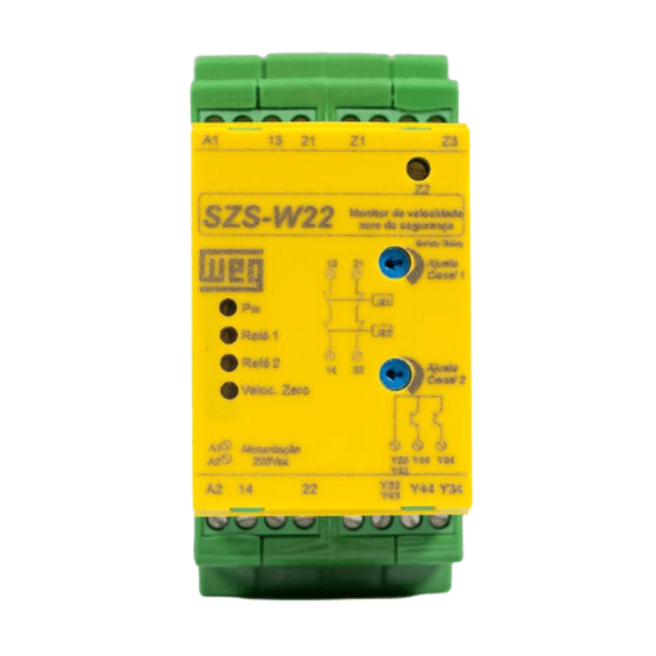 Rele Seguranca Monitor Velocidade Zero SZS-W/22 Weg