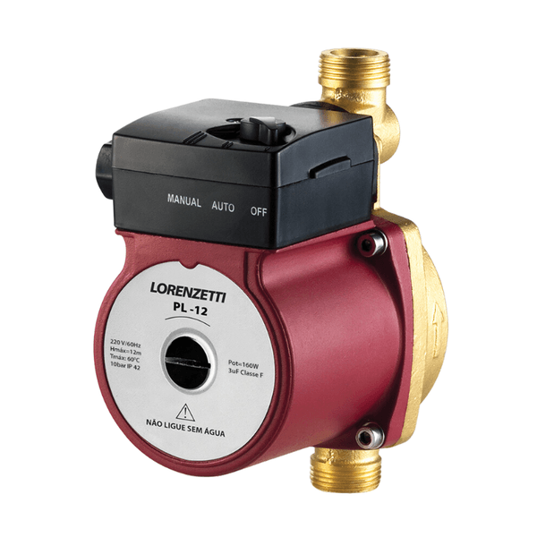 Pressurizador 220V PL12 Lorenzetti