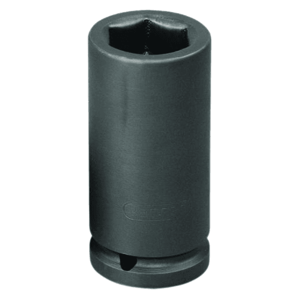 Soquete impacto 14mm longo sextavado encaixe 1/2 pol Gedore