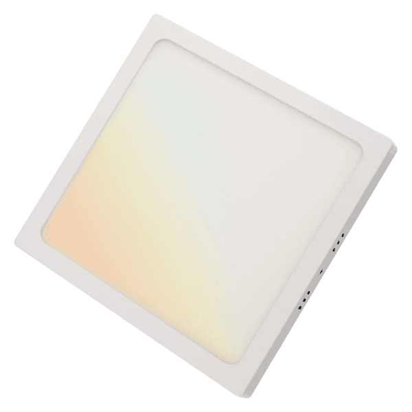 Plafon smartled CCT quadrado 18W sobrepor I300 IM 18W alexa Tramontina