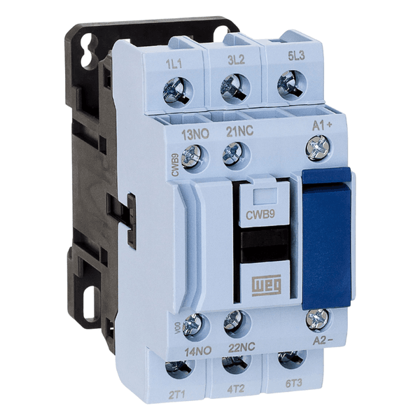 Contator 24V 9A 1NA 1NF CWB9 Weg