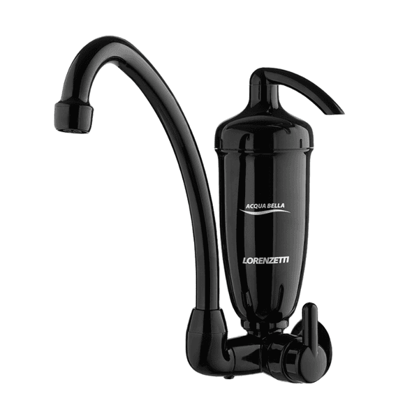 Purificador de agua com torneira de parede acqua bella black