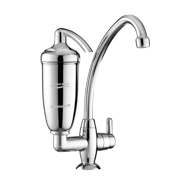 Purificador de agua com torneira de mesa acqua bella Cromado 