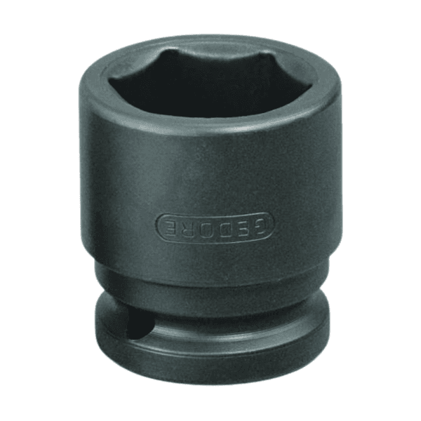 Soquete impacto 36mm sextavado encaixe 1/2 K19-36 Gedore