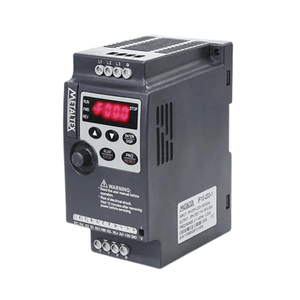 Inversor frequencia 3cv 0,75kw IF10-203-1 220v monofasico Metaltex