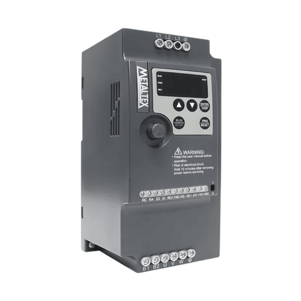 Inversor frequencia 5cv 0,75kw IF10-205-1 220v monofasico Metaltex
