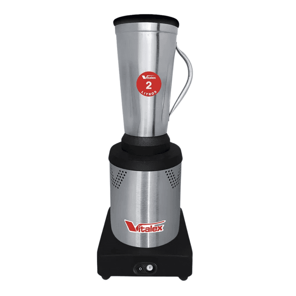 Liquidificador Baixa Rotação 127/220V Copo Inox 2 Litros Vitalex