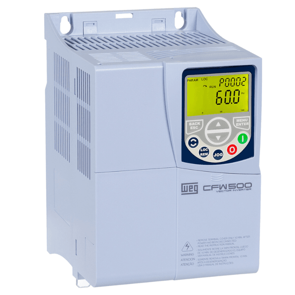 Inversor Frequencia CFW500C16P0T4DB20G2 10CV 380V 16A 7,5KW Weg