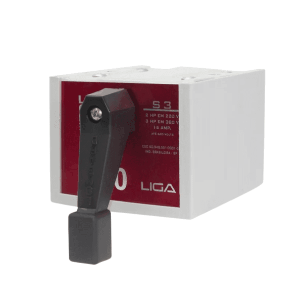 Chave Lombard Simples 2HP 15A S3