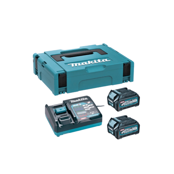 Kit 2 Baterias 40V 2.5AH Carregador 220V e Maleta 1912K2-7 Makita