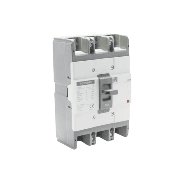 Disjuntor Caixa Moldada Tripolar Weg 200A AGW250N