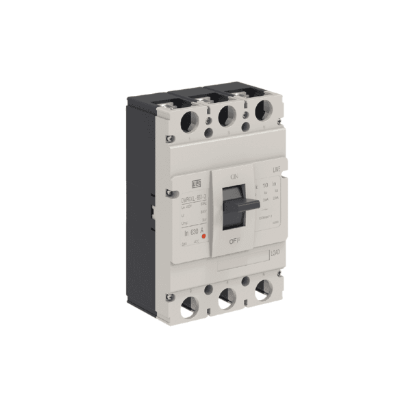 Disjuntor Caixa Moldada Tripolar Weg 630A DWP 630L 35KA