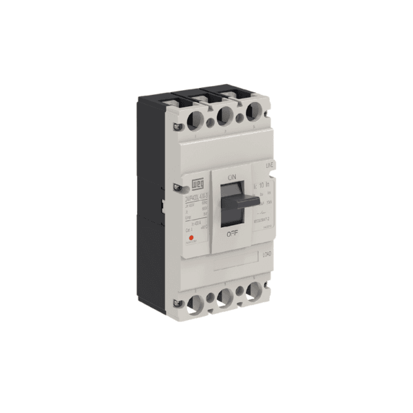 Disjuntor Caixa Moldada Tripolar Weg 300A DWP 400L 35KA