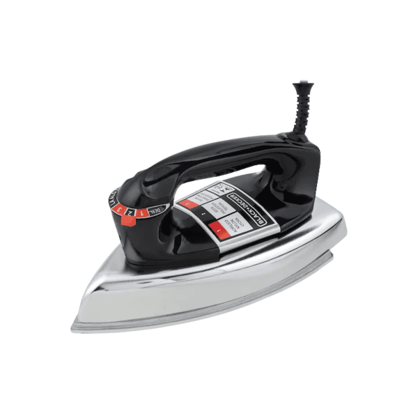 Ferro Passar Roupa a Seco Preto 127V Black&Decker