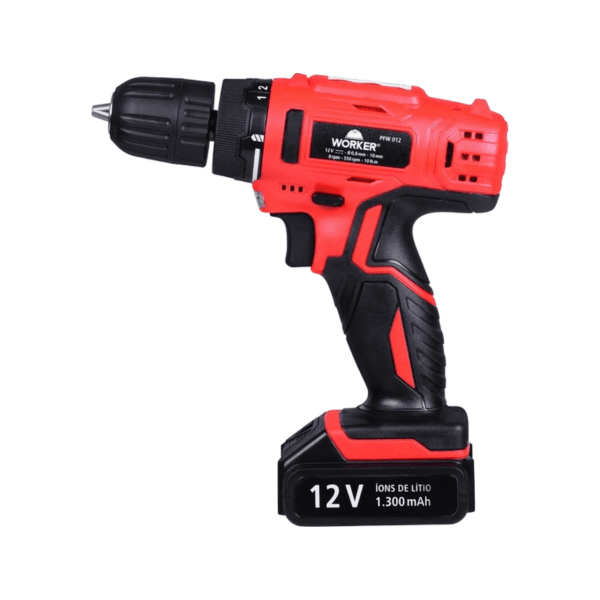 Parafusadeira Furadeira 12V Kit 13PCS Worker