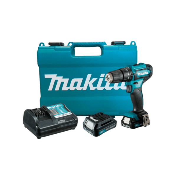 Parafusadeira Furadeira 3/8 com 2 Bateria 12V Makita HP333DWYE-P
