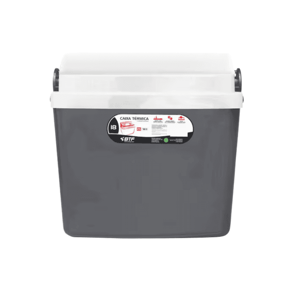 Caixa Térmica 18L Cinza