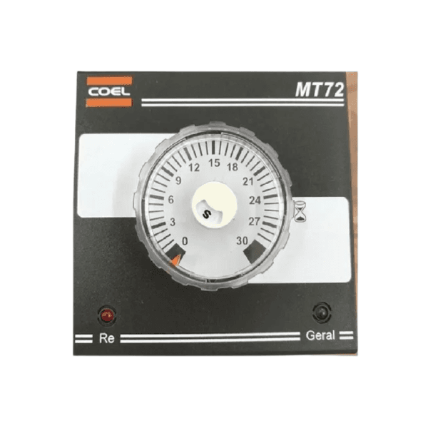 Temporizador Analógico Microprocessado Coel 30S/M MT72W-R-FN-P