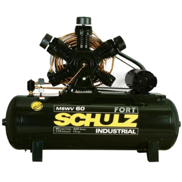 Compressor 60 Pés 425L 10CV Trif. CMSW40 Fort Schulz