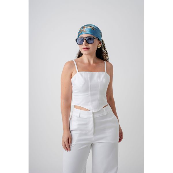 Cropped Aura Branco