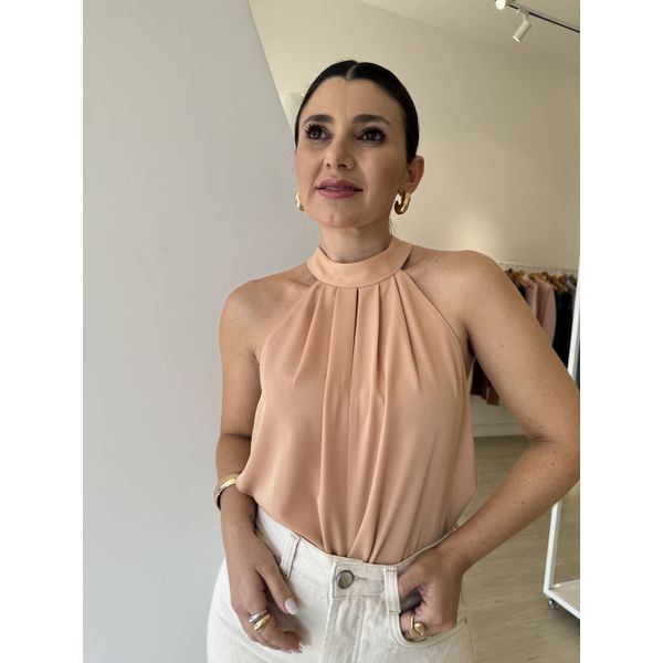 Blusa Patrícia Pêssego