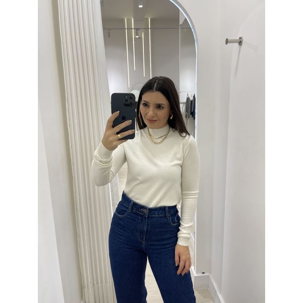 Tricot Off White Laura