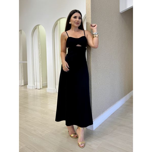 Vestido Alana Preto