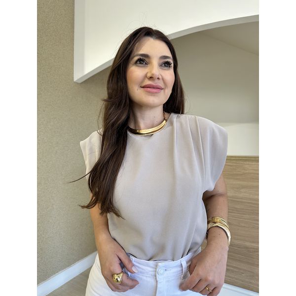 Blusa Marilia Cinza