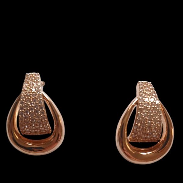 Brinco Zirconia Gota Vazada Imperial