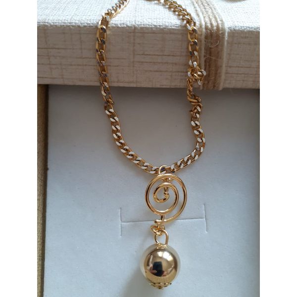 Pulseira folheada a Ouro 18k Spiral